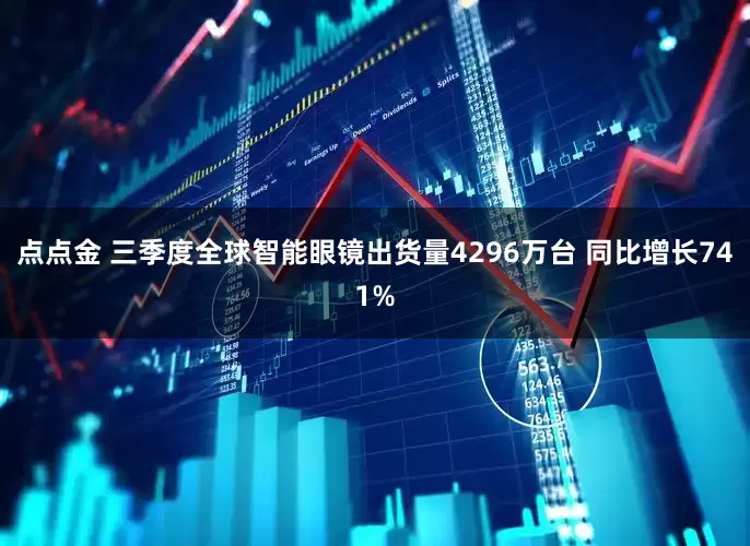 点点金 三季度全球智能眼镜出货量4296万台 同比增长741%
